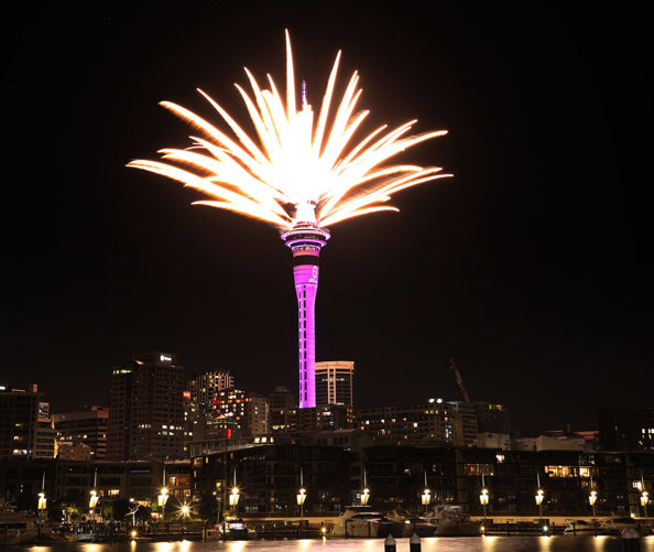 1 Sky Tower Nye 2019 Fireworks