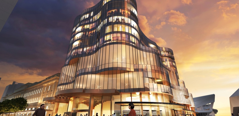 Adelaide Casino Expansion External View 1